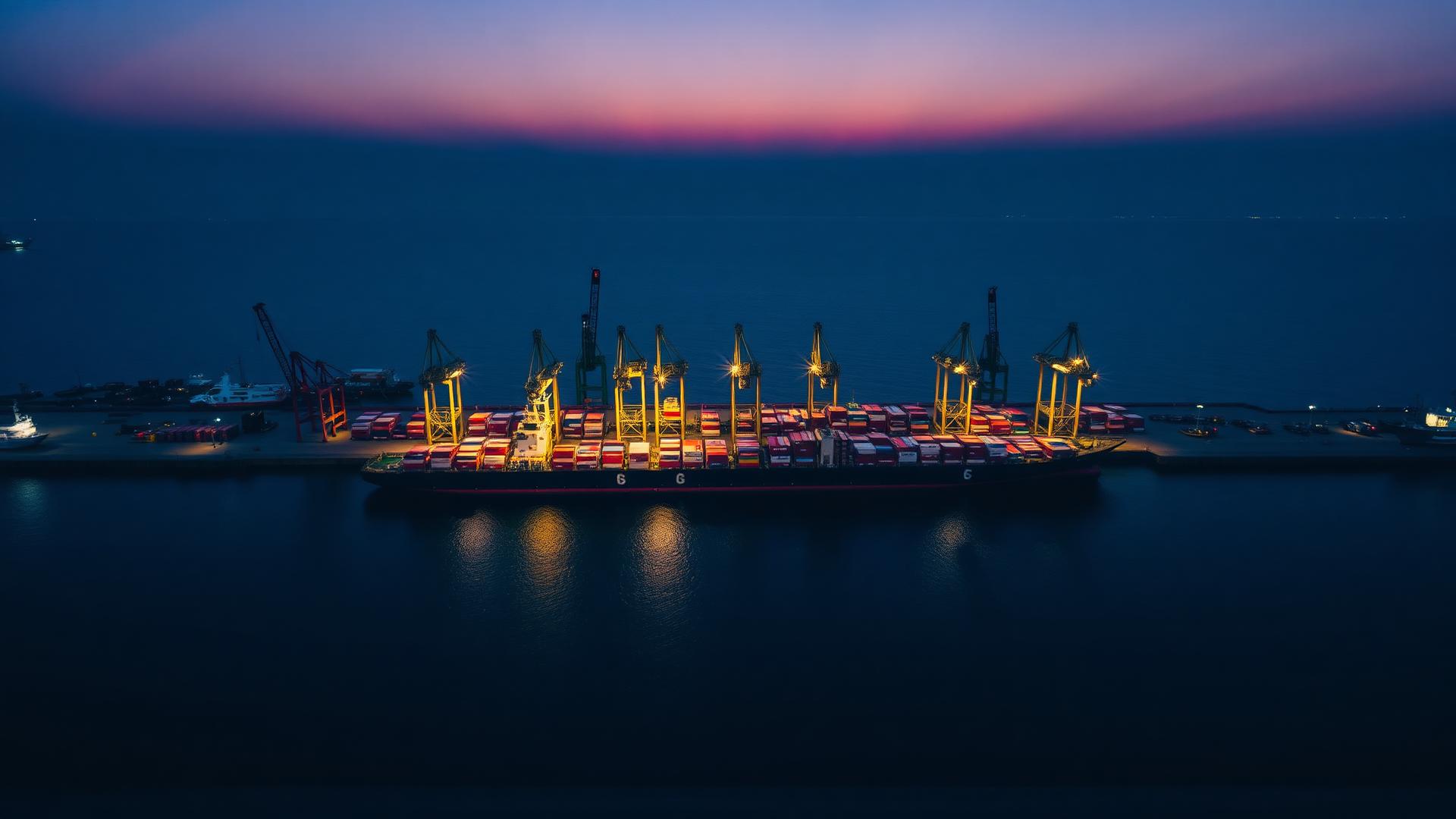 Bahrain commercial port